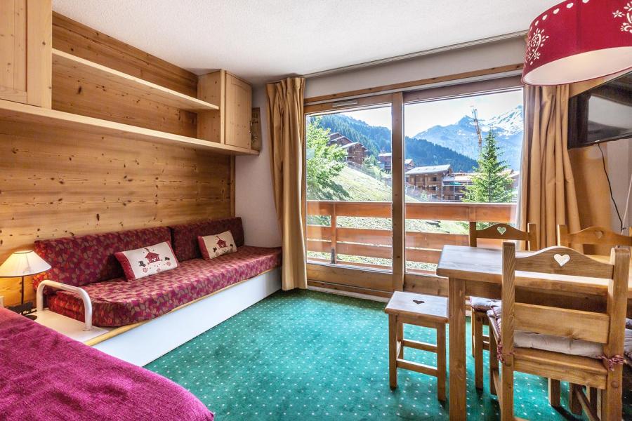 Ski verhuur Appartement 2 kamers 4 personen (512) - Résidence Pralin - Méribel-Mottaret - Woonkamer