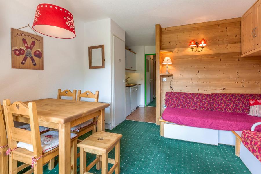 Ski verhuur Appartement 2 kamers 4 personen (512) - Résidence Pralin - Méribel-Mottaret - Woonkamer