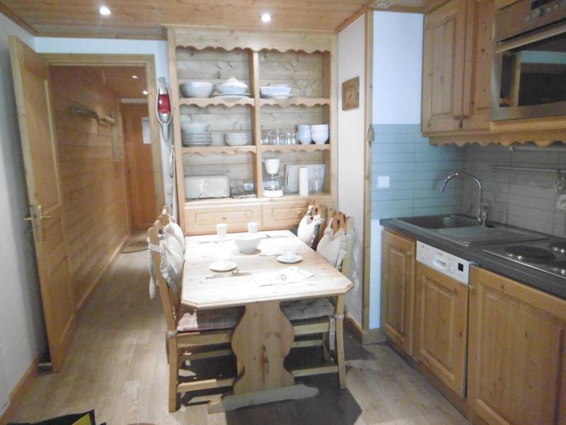 Location au ski Appartement 2 pièces cabine 6 personnes (1110) - Résidence Pralin - Méribel-Mottaret - Séjour