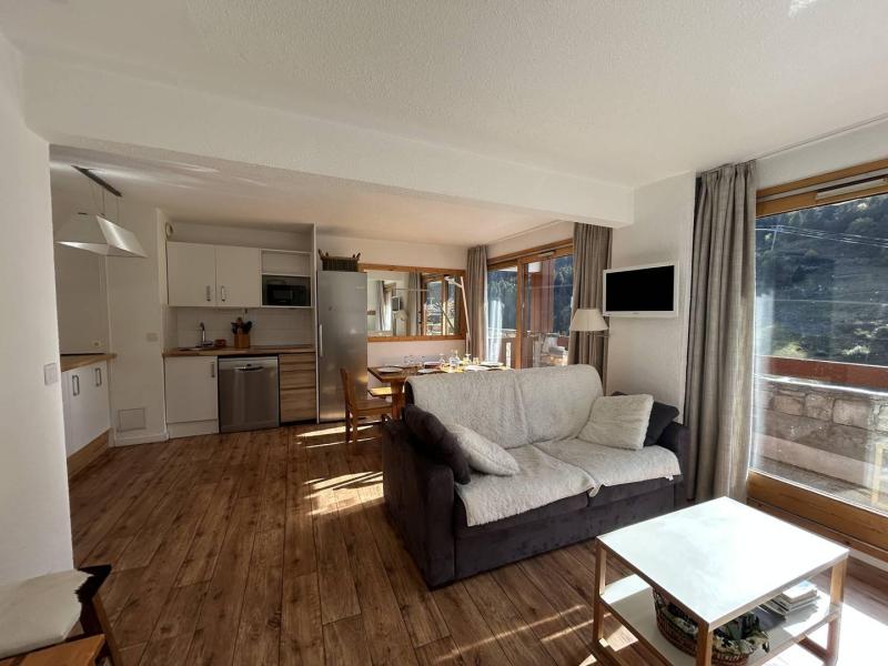 Ski verhuur Appartement 5 kamers 8 personen (905) - Résidence Pralin - Méribel-Mottaret - Woonkamer