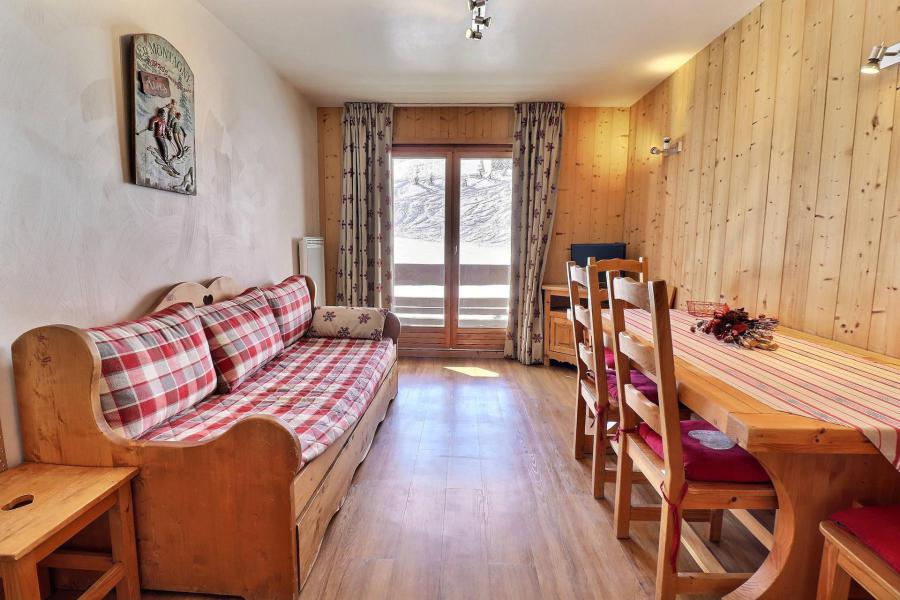 Skiverleih 2-Zimmer-Appartment für 4 Personen (036) - Résidence Provères - Méribel-Mottaret - Wohnzimmer