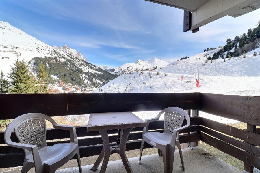 Ski verhuur Appartement 2 kamers 4 personen (012) - Résidence Provères - Méribel-Mottaret - Terras