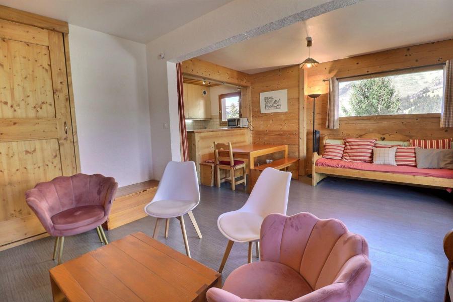 Location au ski Appartement 3 pièces 7 personnes (017) - Résidence Provères - Méribel-Mottaret - Séjour