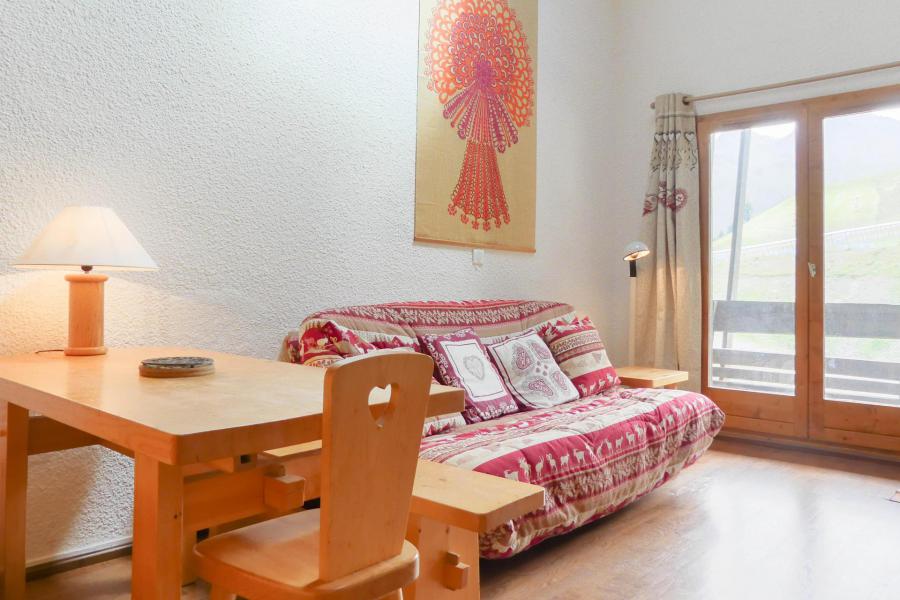 Skiverleih Duplex Wohnung 3 Zimmer Kabine 7 Personnen (070) - Résidence Provères - Méribel-Mottaret - Wohnzimmer