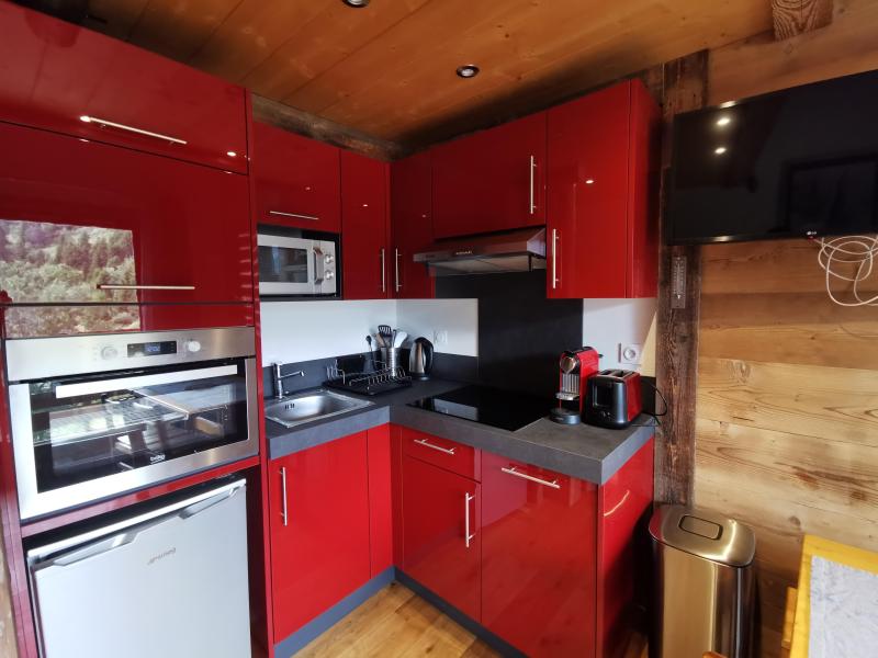 Alquiler al esquí Apartamento 3 piezas cabina para 6 personas (018) - Résidence Sérac - Méribel-Mottaret - Kitchenette