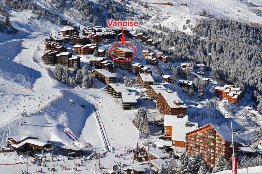 Location au ski Résidence Vanoise - Méribel-Mottaret - Extérieur hiver