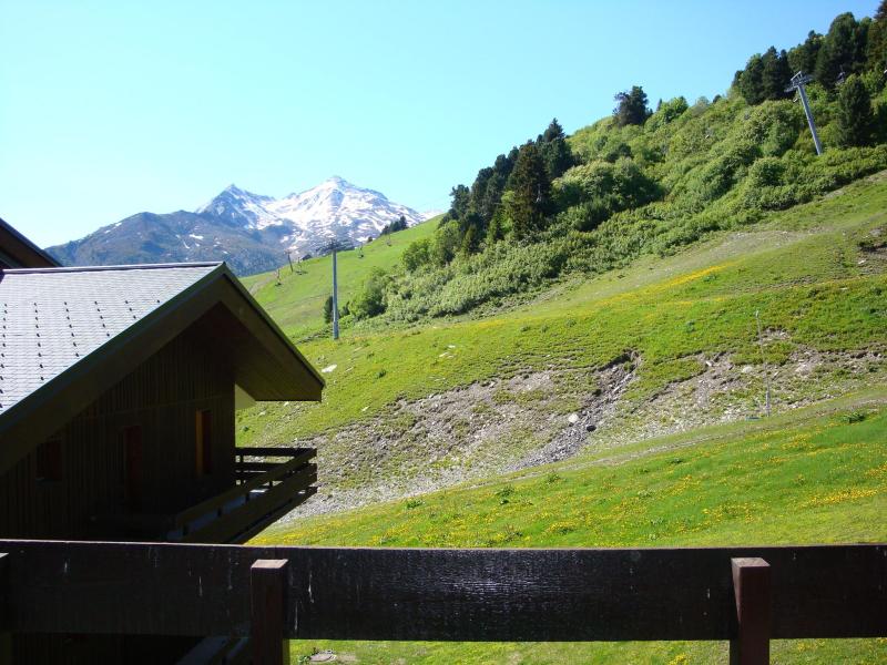 Location au ski Appartement 2 pièces cabine 4 personnes (006) - Résidence Verdons - Méribel-Mottaret - Balcon