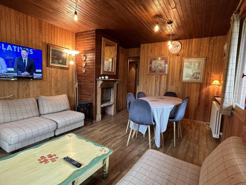Ski verhuur Appartement 3 kabine kamers 4 personen (006) - Résidence Verdons - Méribel-Mottaret - Woonkamer