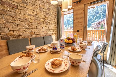 Аренда на лыжном курорте Шале 7 комнат 12 чел. - Chalet Individuel Tueda - Méribel-Mottaret - Салон