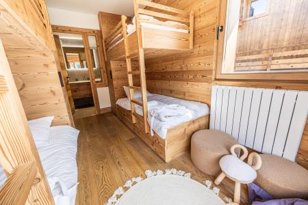 Skiverleih 7 Zimmer Chalet für 12 Personen - Chalet Individuel Tueda - Méribel-Mottaret - Offener Schlafbereich