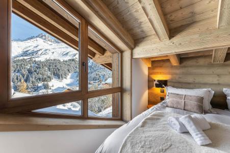 Location au ski Chalet mitoyen 6 pièces cabine 10 personnes - Chalet Marmotte - Méribel-Mottaret - Chambre