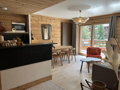 Аренда на лыжном курорте Апартаменты 3 комнат 6 чел. (2) - Les Chalets de Tueda - Méribel-Mottaret - Салон