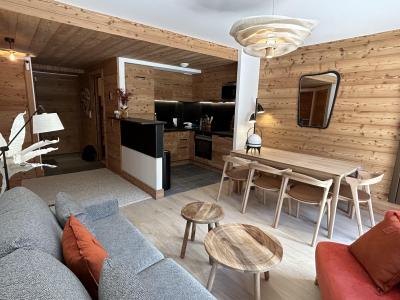 Skiverleih 3-Zimmer-Appartment für 6 Personen (2) - Les Chalets de Tueda - Méribel-Mottaret - Wohnzimmer