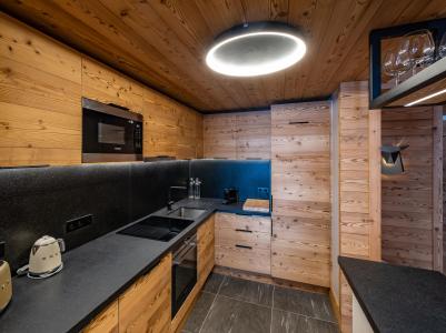 Skiverleih 3-Zimmer-Holzhütte für 8 Personen (1) - Les Chalets de Tueda - Méribel-Mottaret - Küche