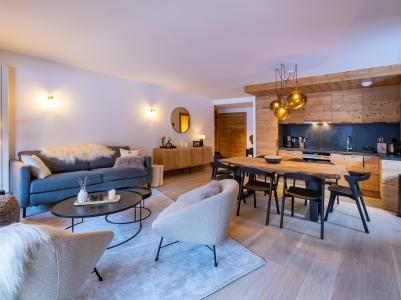 Rent in ski resort 4 room apartment cabin 6 people (3) - Les Chalets de Tueda - Méribel-Mottaret - Living room