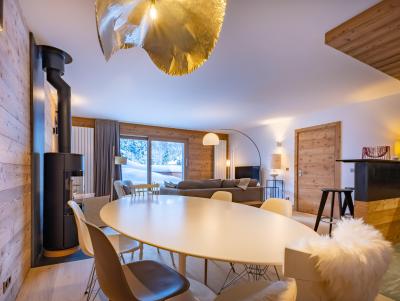 Skiverleih 4-Zimmer-Appartment für 8 Personen (6) - Les Chalets de Tueda - Méribel-Mottaret - Wohnzimmer