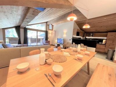 Skiverleih 5-Zimmer-Appartment für 10 Personen (4) - Les Chalets de Tueda - Méribel-Mottaret - Wohnzimmer