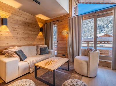 Alquiler al esquí Apartamento 3 piezas cabina para 8 personas (1) - Les Chalets de Tueda - Méribel-Mottaret - Estancia