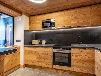 Ski verhuur Appartement 3 kabine kamers 8 personen (1) - Les Chalets de Tueda - Méribel-Mottaret - Keuken