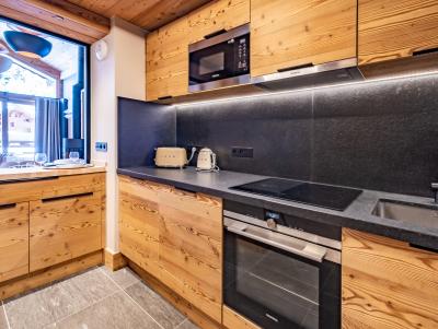 Ski verhuur Appartement 3 kabine kamers 8 personen (1) - Les Chalets de Tueda - Méribel-Mottaret - Keuken