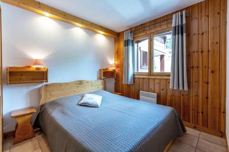 Rent in ski resort 4 room apartment cabin 8 people (002) - Résidence Alpages D - Méribel-Mottaret - Double bed