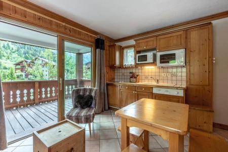 Location au ski Appartement 1 pièces cabine 6 personnes (001) - Résidence Alpages D - Méribel-Mottaret - Kitchenette