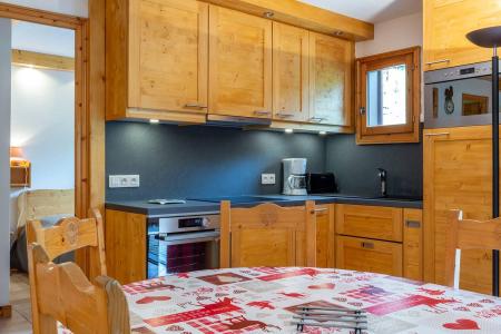 Location au ski Appartement 3 pièces cabine 8 personnes (002) - Résidence Alpages D - Méribel-Mottaret - Kitchenette