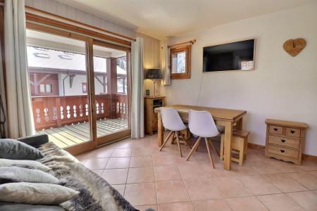 Rent in ski resort 2 room apartment cabin 6 people (B5) - Résidence Alpages du Mottaret - Méribel-Mottaret - Living room