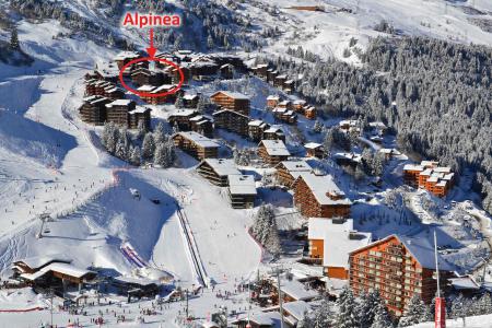 Vacances en montagne Résidence Alpinéa - Méribel-Mottaret - Extérieur hiver