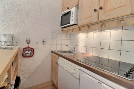 Alquiler al esquí Apartamento cabina 2 piezas para 5 personas (C06) - Résidence Alpinéa - Méribel-Mottaret - Kitchenette