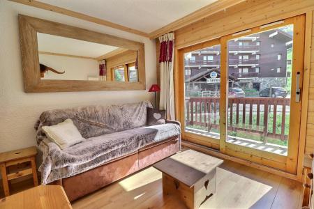 Ski verhuur Appartement 2 kamers bergnis 5 personen (C06) - Résidence Alpinéa - Méribel-Mottaret - Woonkamer