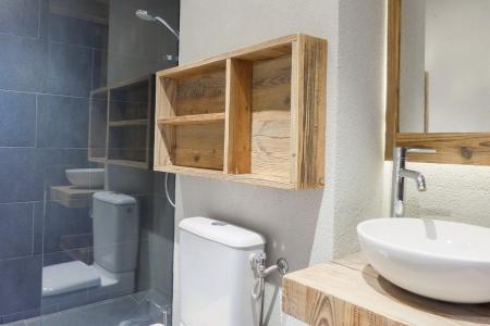 Location au ski Appartement duplex 4 pièces cabine 5 personnes (ALPD06) - Résidence Alpinéa - Méribel-Mottaret - Salle de douche