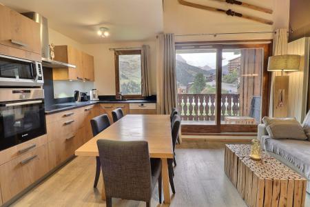 Rent in ski resort 4 room duplex apartment 6 people (033) - Résidence Antarès - Méribel-Mottaret - Living room