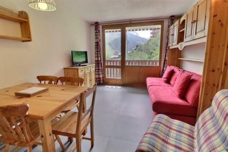 Ski verhuur Appartement 2 kamers 4 personen (008) - Résidence Asphodèles - Méribel-Mottaret - Woonkamer