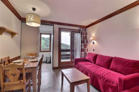 Rent in ski resort 2 room apartment 5 people (C27) - Résidence Creux de l'Ours Bleu - Méribel-Mottaret - Living room
