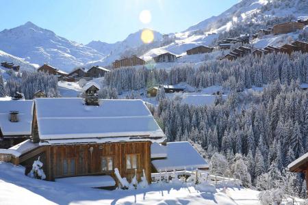 Vacances en montagne Résidence Creux de l'Ours Bleu - Méribel-Mottaret - Extérieur hiver