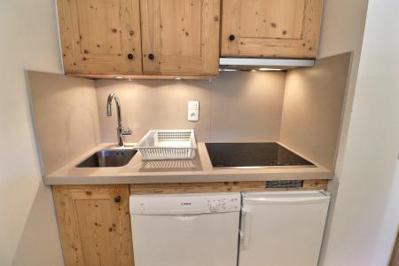 Location au ski Appartement 3 pièces cabine 6 personnes (012) - Résidence Erines - Méribel-Mottaret - Kitchenette