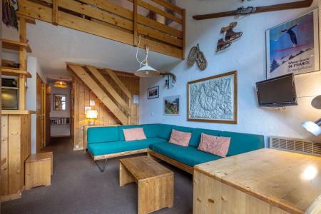 Location au ski Appartement 3 pièces cabine 9 personnes (003) - Résidence Gaillard - Méribel-Mottaret - Séjour