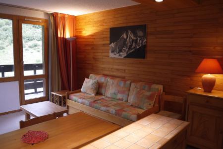 Ski verhuur Appartement 3 kabine kamers 6 personen (014) - Résidence Gébroulaz - Méribel-Mottaret - Woonkamer