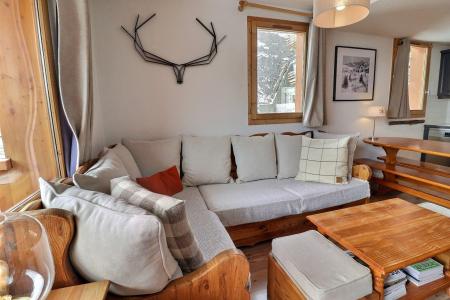 Location au ski Appartement 3 pièces 7 personnes (018) - Résidence Gentianes - Méribel-Mottaret - Séjour