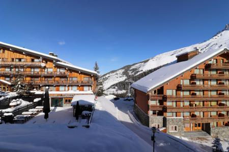 Location au ski Studio 4 personnes (27) - Résidence Grande Rosière - Méribel-Mottaret - Extérieur hiver