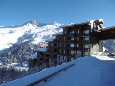 Location au ski Appartement 2 pièces mezzanine 8 personnes (12) - Résidence l'Arc en Ciel - Méribel-Mottaret - Extérieur hiver