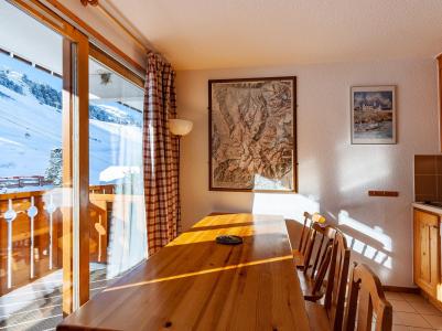 Ski verhuur Appartement 3 kamers 6 personen (011) - Résidence l'Olympie I - Méribel-Mottaret - Woonkamer