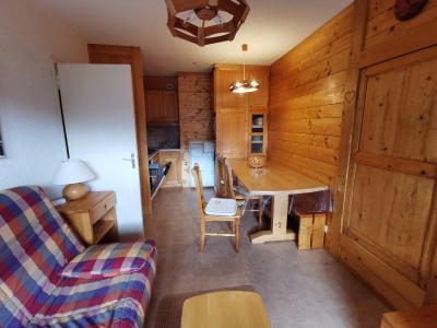 Ski verhuur Appartement 2 kamers 6 personen (041) - Résidence la Vanoise - Méribel-Mottaret - Woonkamer