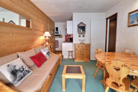 Skiverleih 2-Zimmer-Berghütte für 6 Personen (D8) - Résidence Lac Blanc - Méribel-Mottaret - Wohnzimmer