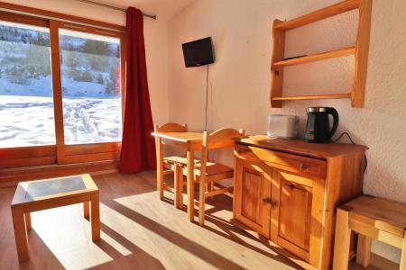 Аренда на лыжном курорте Квартира студия для 3 чел. (C6) - Résidence Lac Blanc - Méribel-Mottaret - Салон