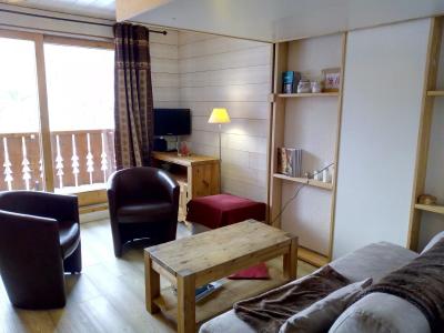 Ski verhuur Appartement 2 kamers 5 personen (022) - Résidence Lama - Méribel-Mottaret - Woonkamer