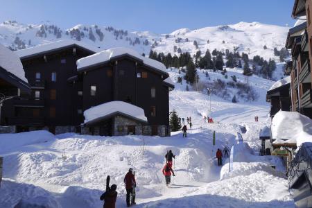 Location au ski Studio 4 personnes (20) - Résidence le Boulevard - Méribel-Mottaret - Extérieur hiver
