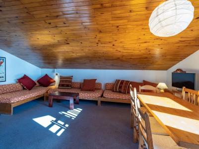 Ski verhuur Appartement 2 kamers bergnis 6 personen (A18) - Résidence le Boulevard - Méribel-Mottaret - Woonkamer