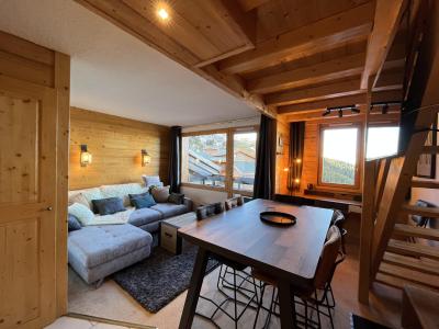 Location au ski Appartement mezzanine 6 personnes (B20) - Résidence le Candide - Méribel-Mottaret - Séjour